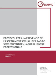 Procotol de prevenció de i assetjament sexual